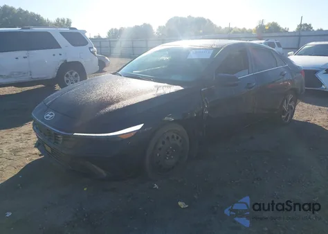 2025 Hyundai Elantra Hybrid Limited из США, поврежденный, VIN KMHLN4DJXSU125264